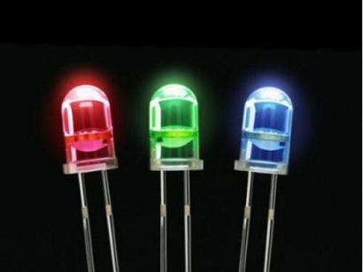 LED rossi, verdi e blu